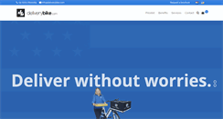 Desktop Screenshot of deliverybike.com
